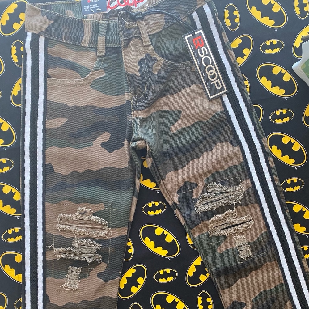 Never worn Camo Jeans